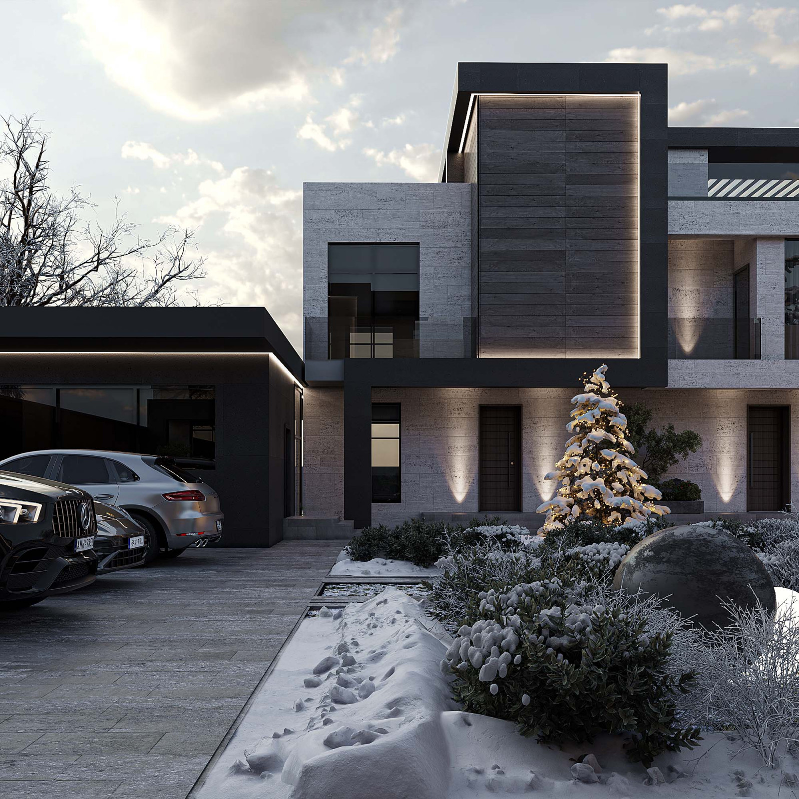 Bagrevand Townhouses Winter Mood