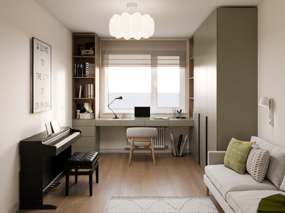 Крылатское, гостевая комната, детская комната, кабинет