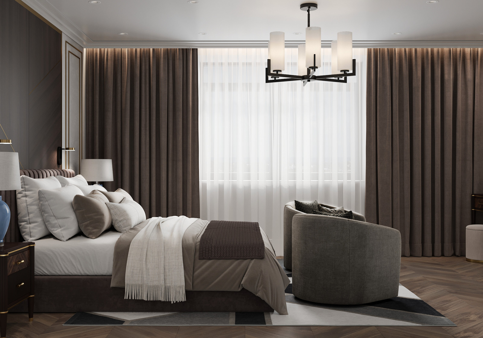 Дизайн-проект квартиры 140 м. кв.