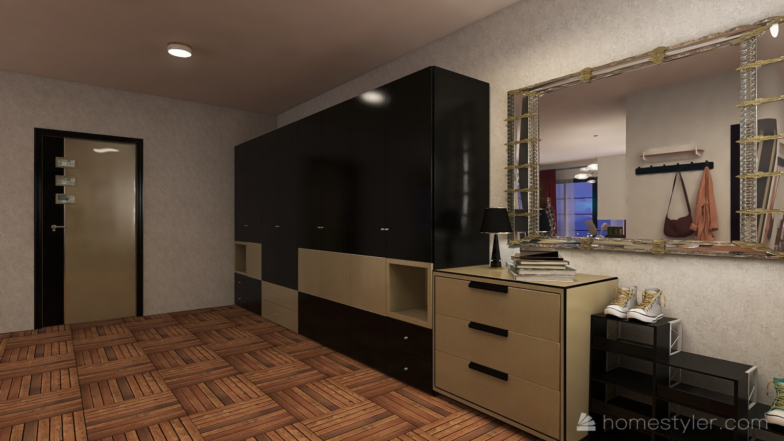 Обложка проекта: Квартира студия для 2 молодых людей