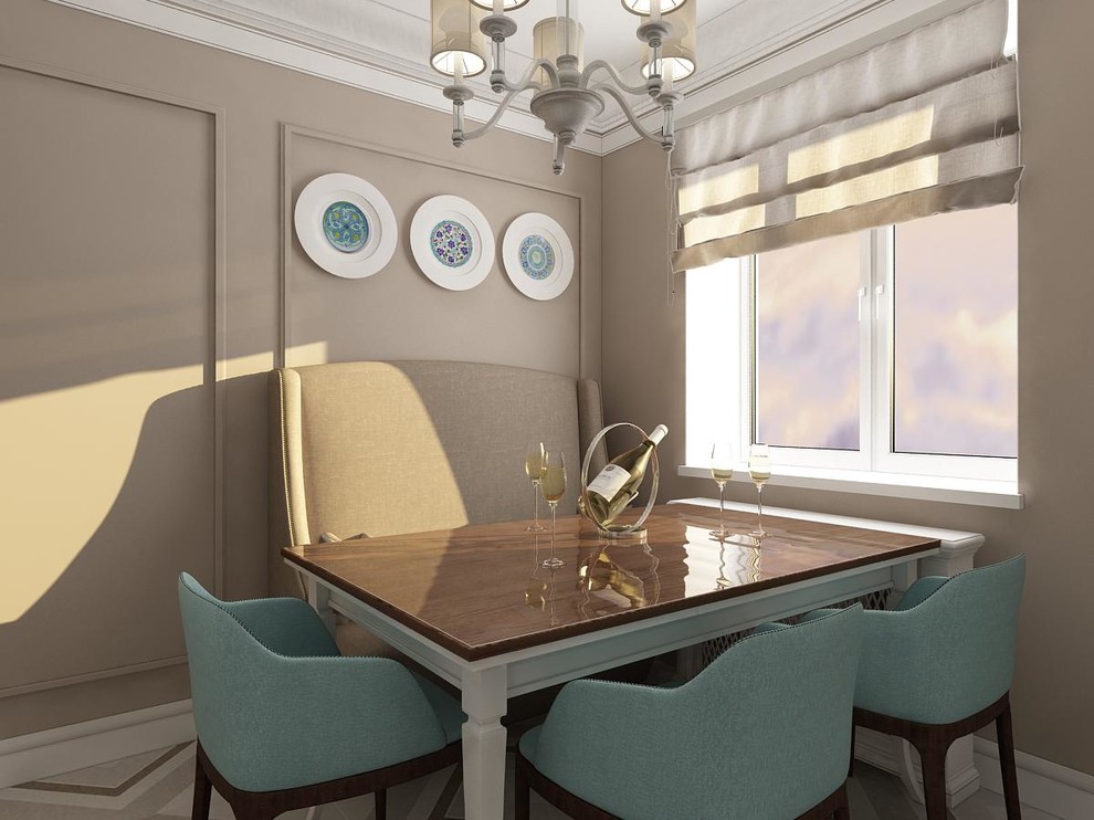 Квартира с белой спальней