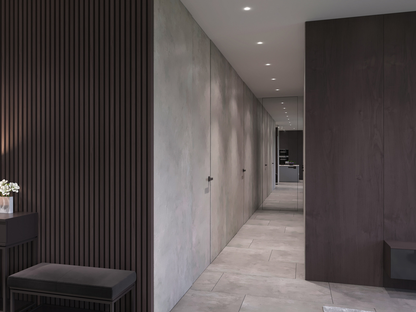 Дизайн интерьера квартиры в современном стиле в ЖК Вандер Парк