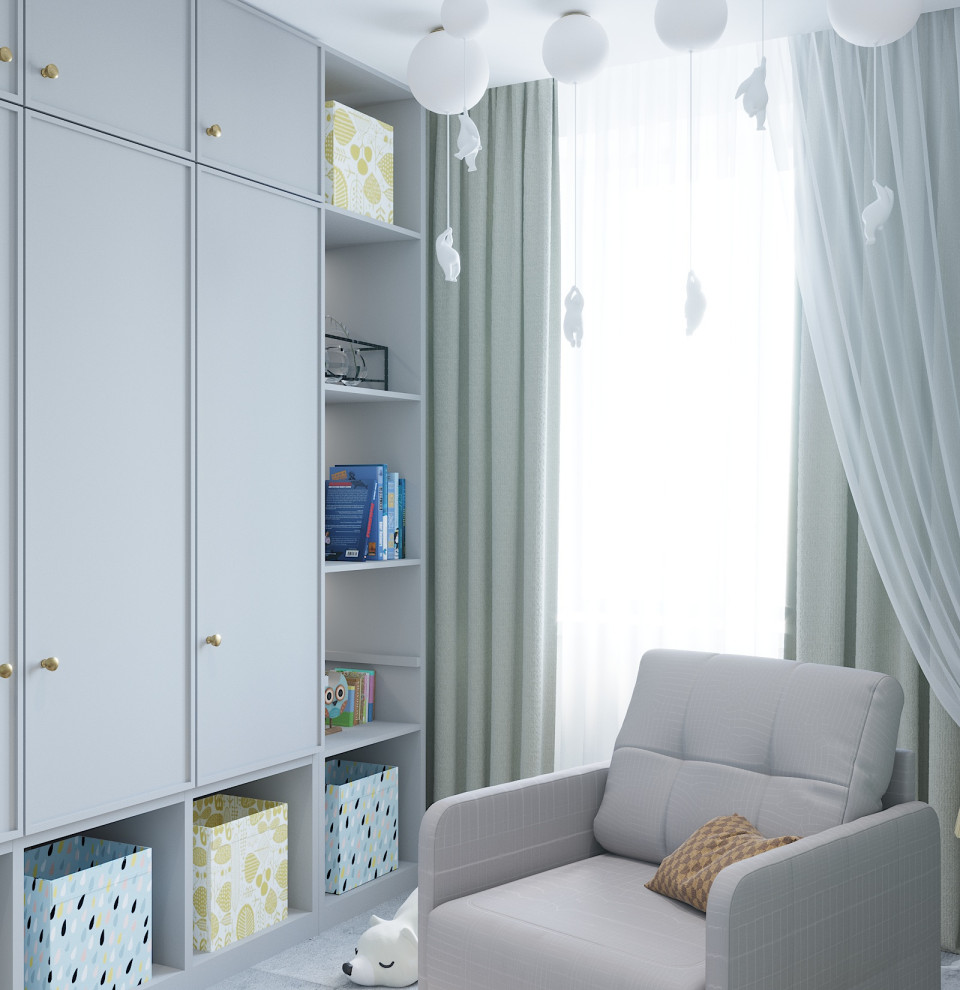 Дизайн проект квартиры 80М2, ЖК Алые паруса