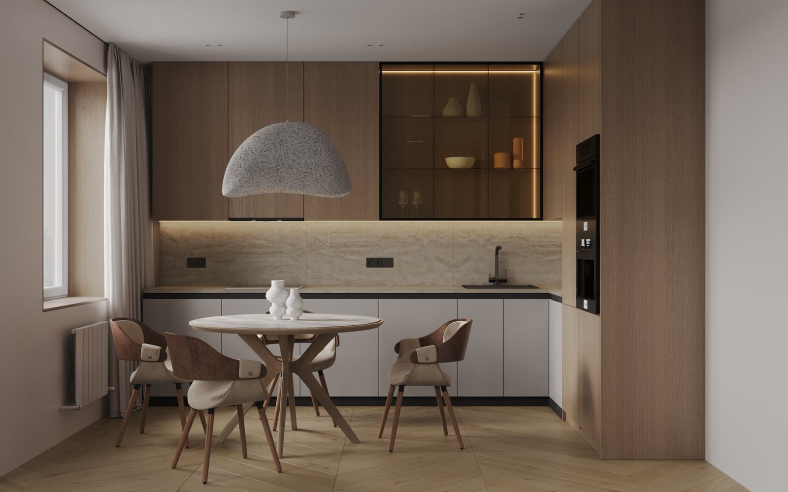 Квартира Авиаторов 1д