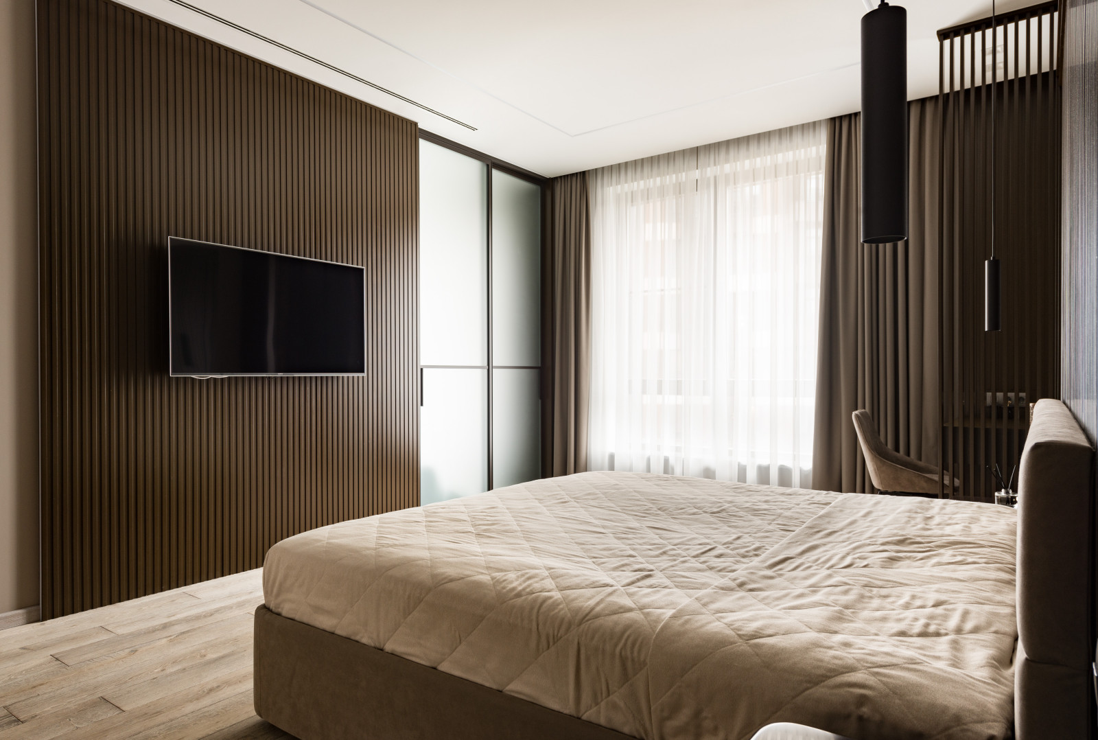 Интерьеры апартаментов в ЖК "Олимпийская РИВЬЕРА Новогорск"