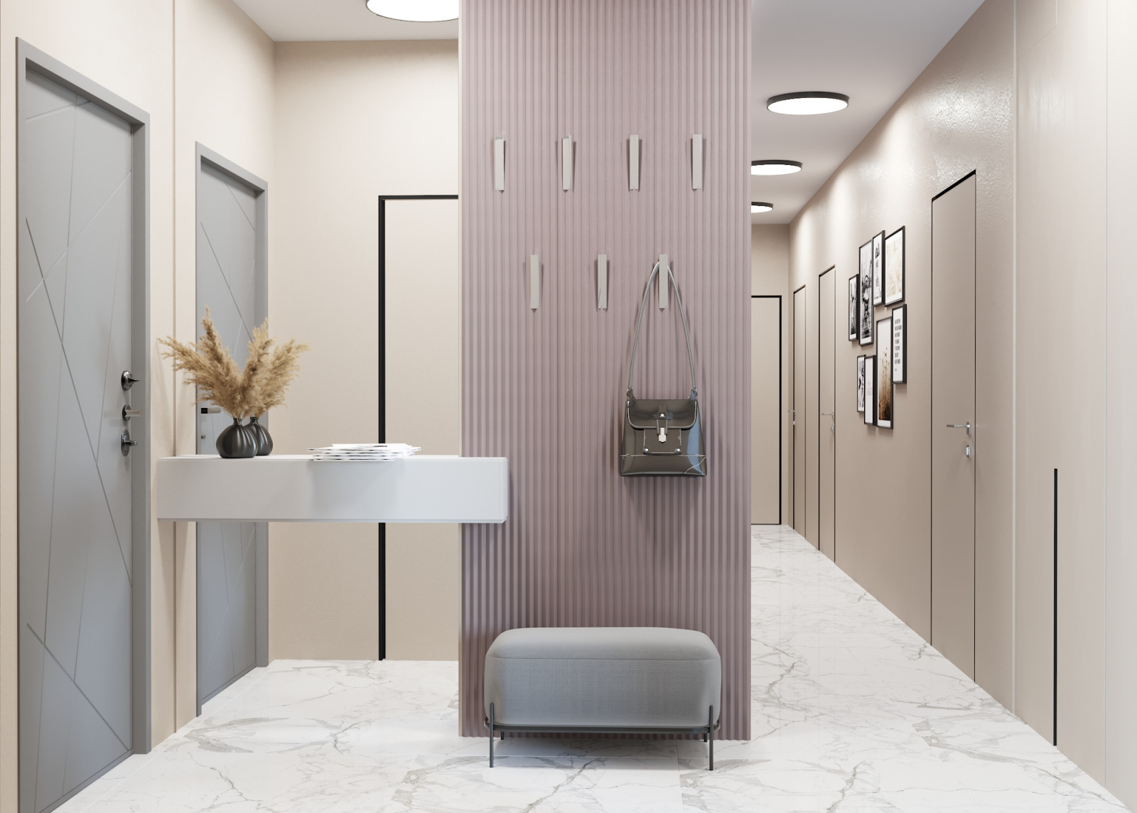 Дизайн-проект квартиры 120 м2 в Москве