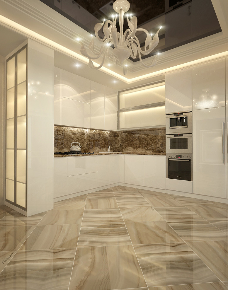 Интерьер дома 285 метров.