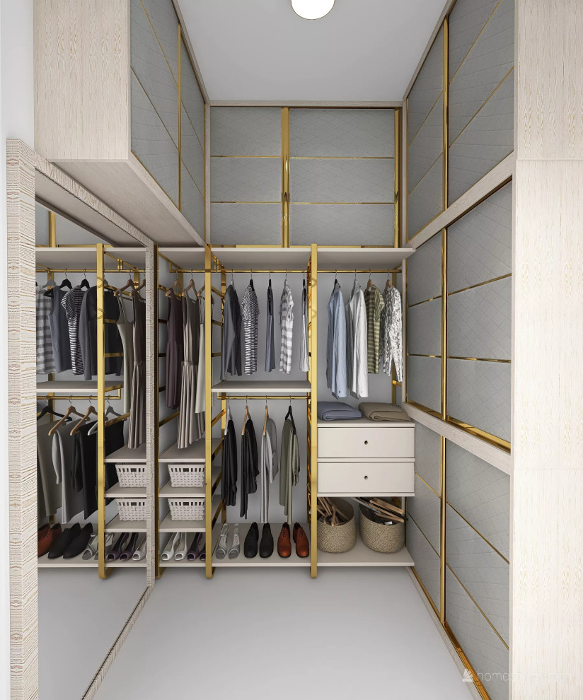 Квартира в пудровых тонах для начинающей актрисы