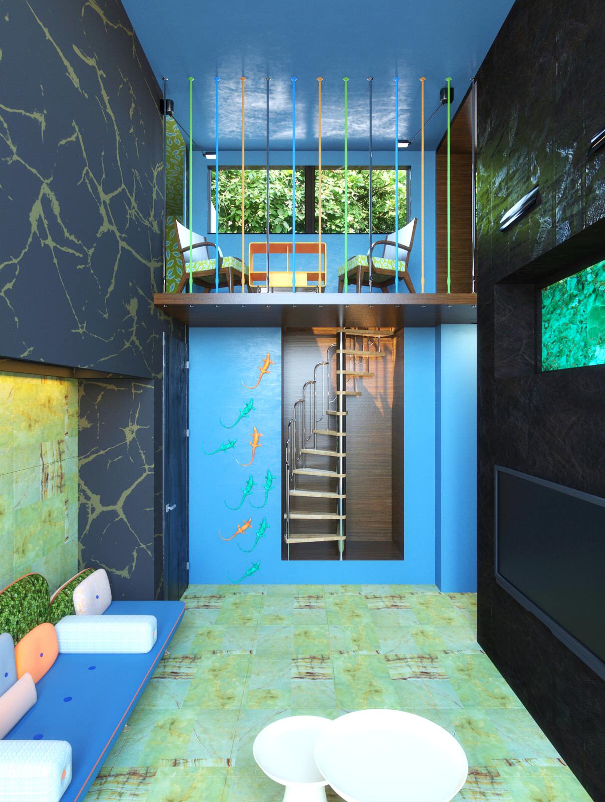 жилые интерьеры