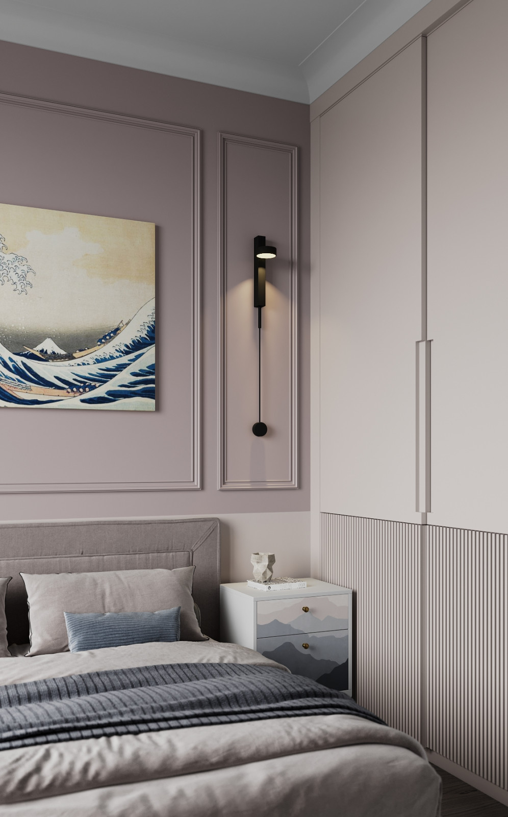 Современная классика в сиреневых тонах