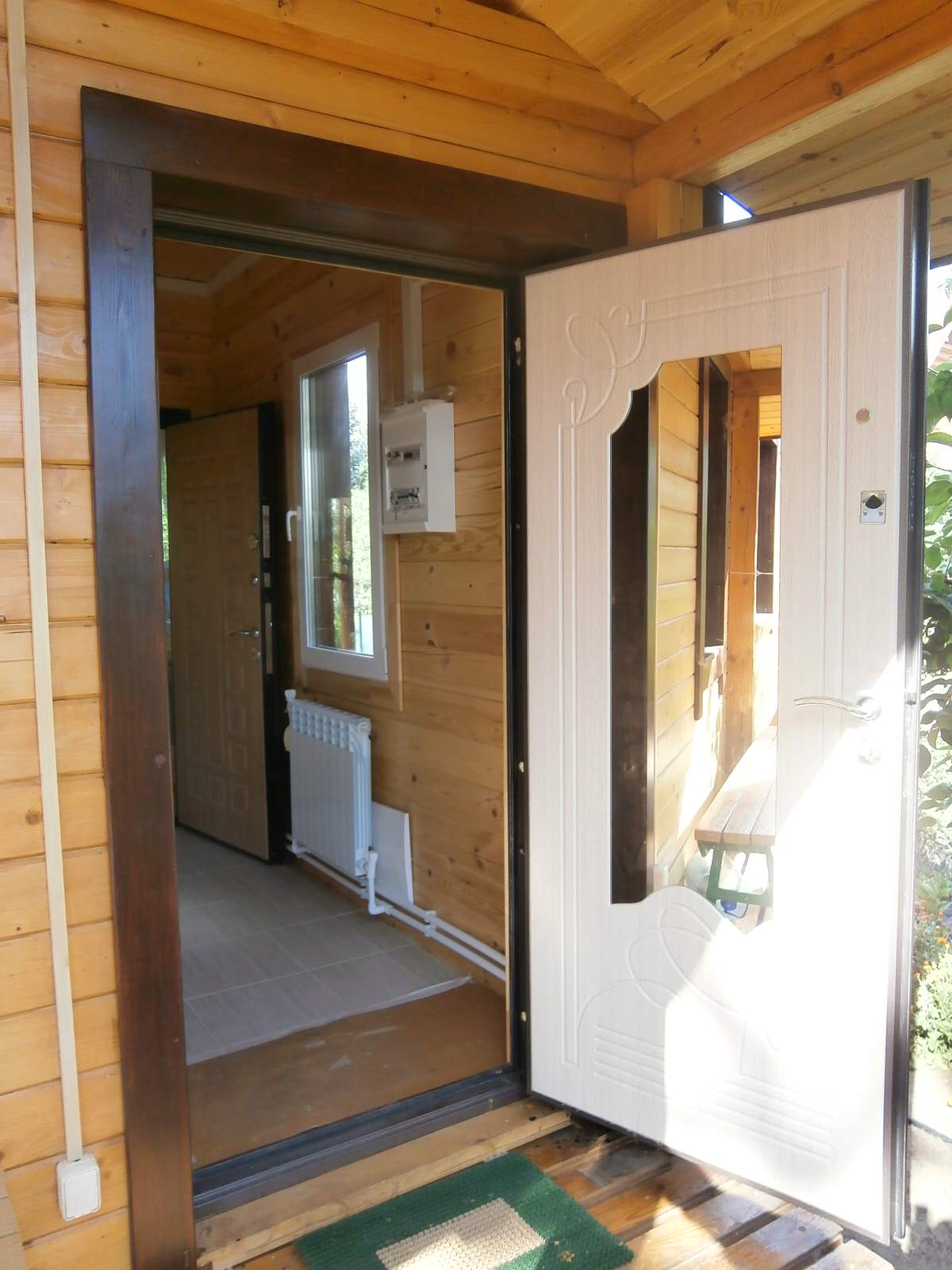 Обложка проекта: Отделочные работы в деревянном доме