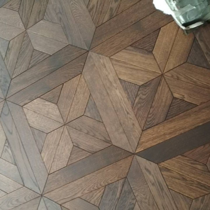 Паркет под маслом