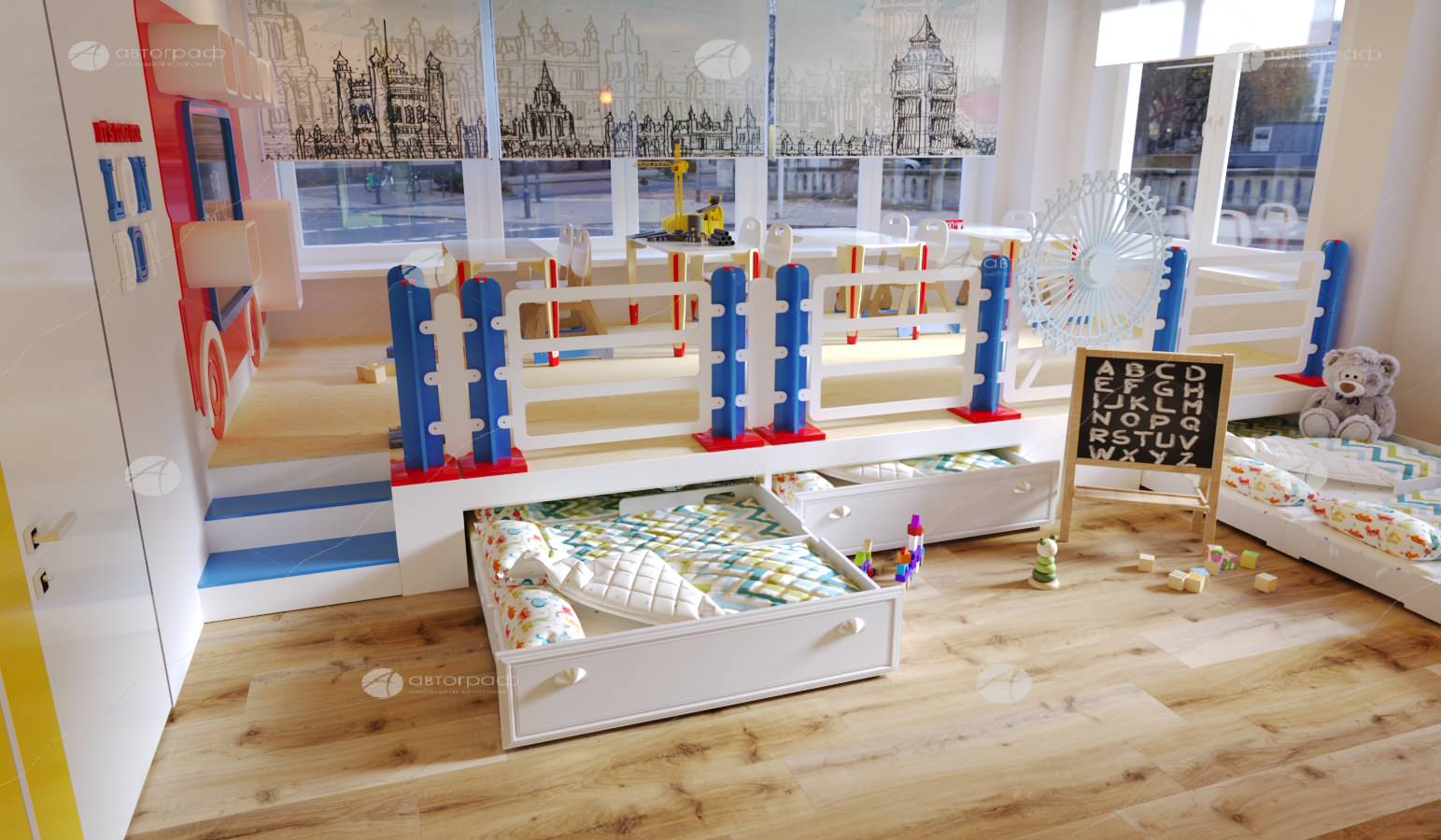 Дизайн-проект детского сада "Испания"