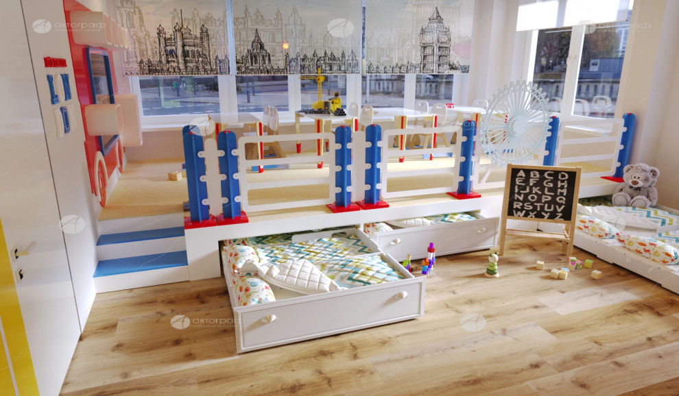 Дизайн-проект детского сада "Испания"