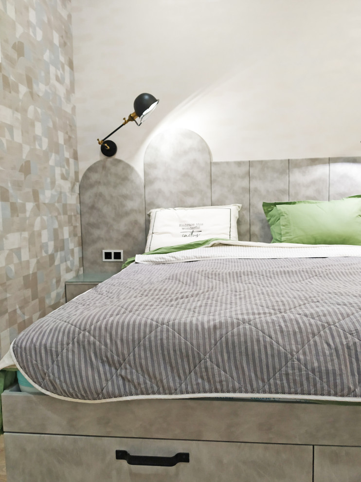 Подростковая комната с элементами лофта