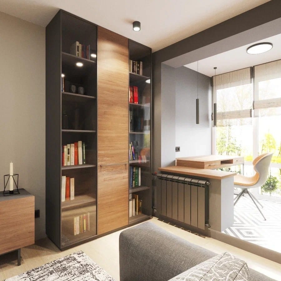 Дизайн проект квартиры на Профсоюзной улице.