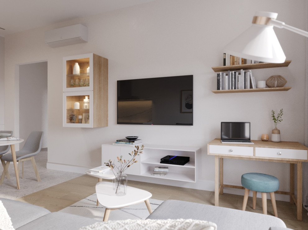 Гостиная-кухня