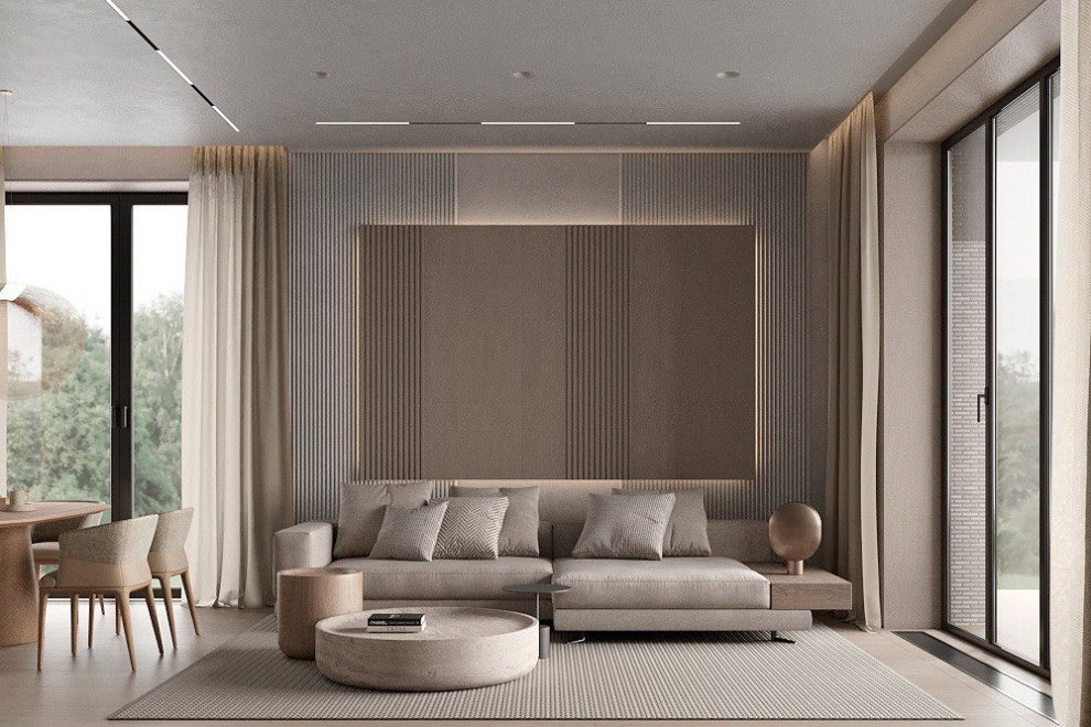 Визуализация: одноэтажный дом