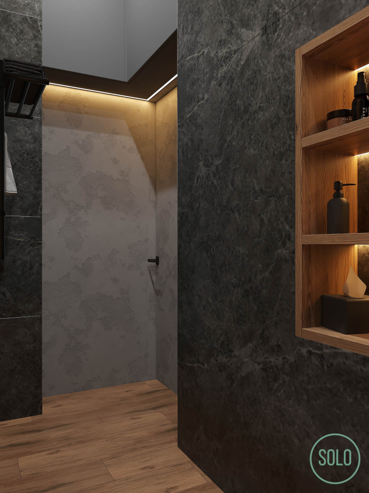 Лофт со спальней на втором уровне