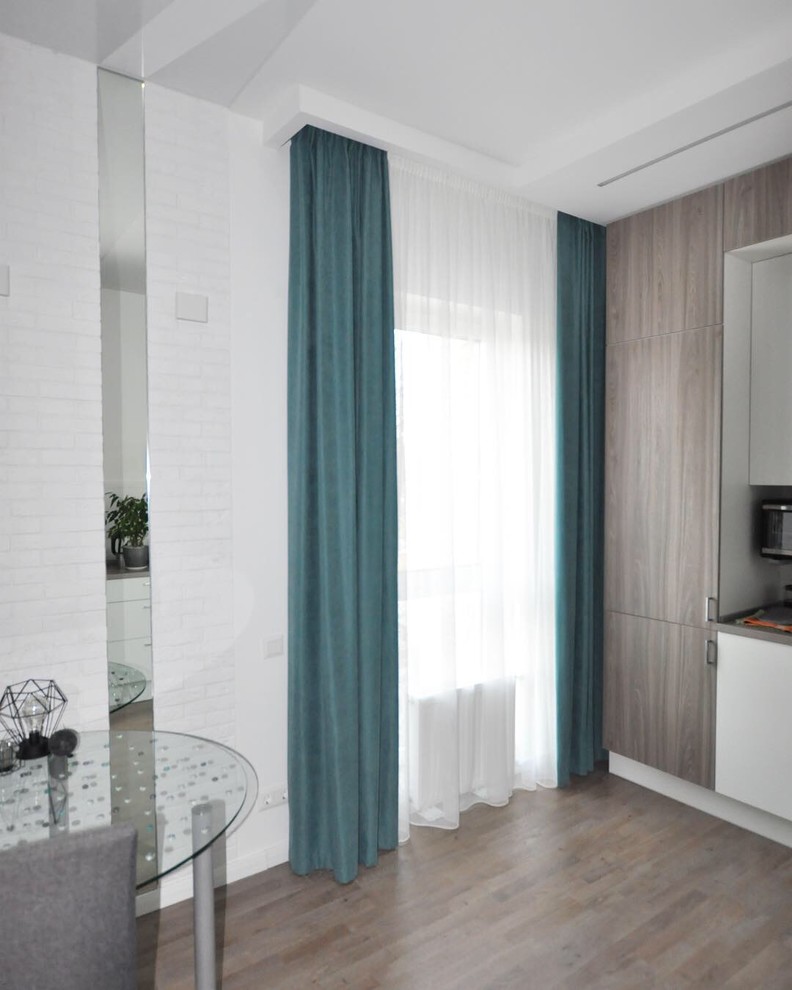 Обложка проекта: Гостиная в квартире ЖК "Отрада"