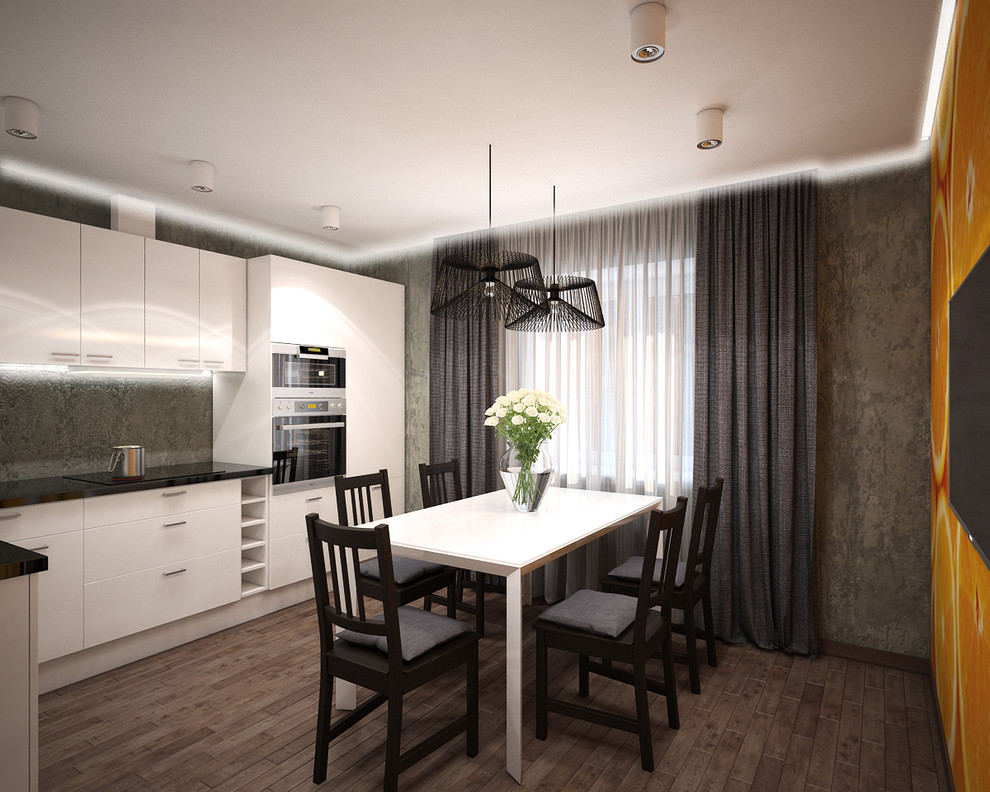 Дизайн-проект 3-х комнатной квартиры,103 м2. Стиль Современный