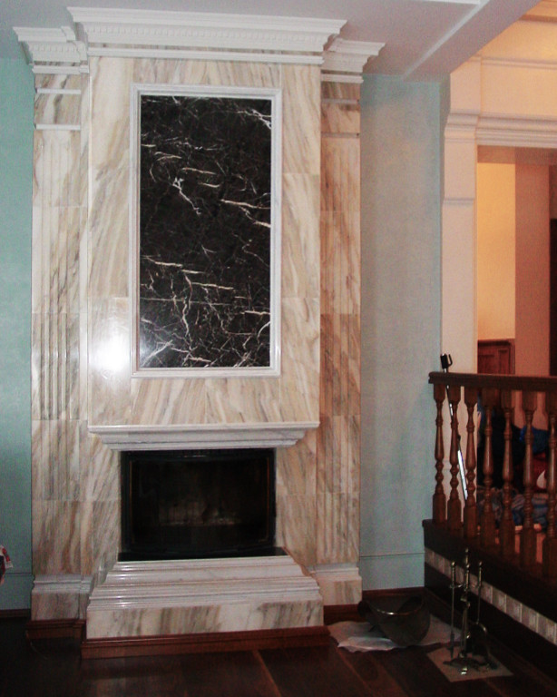 Камины и лестницы