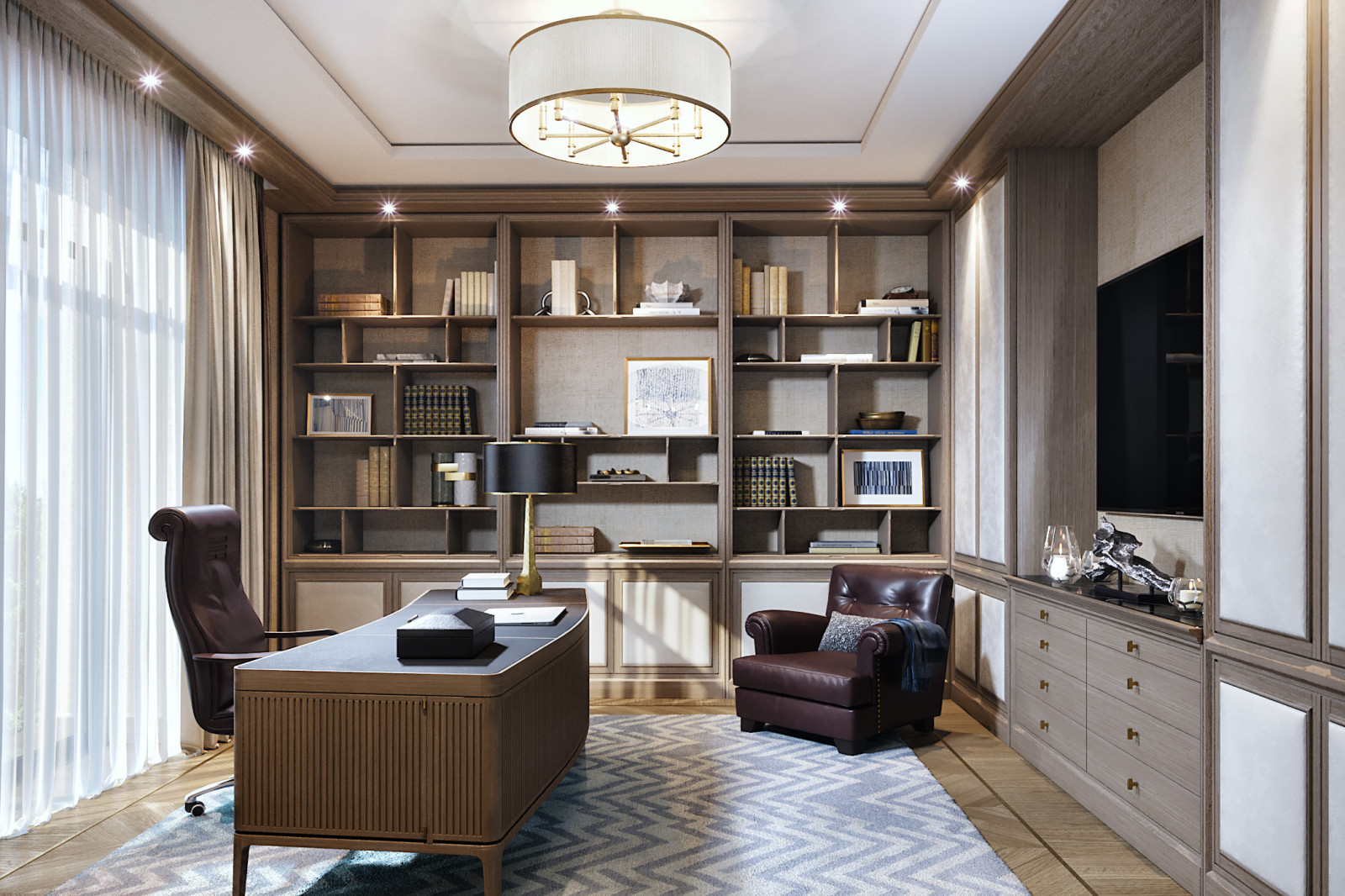 Обложка проекта: Дизайн-проект: кабинеты