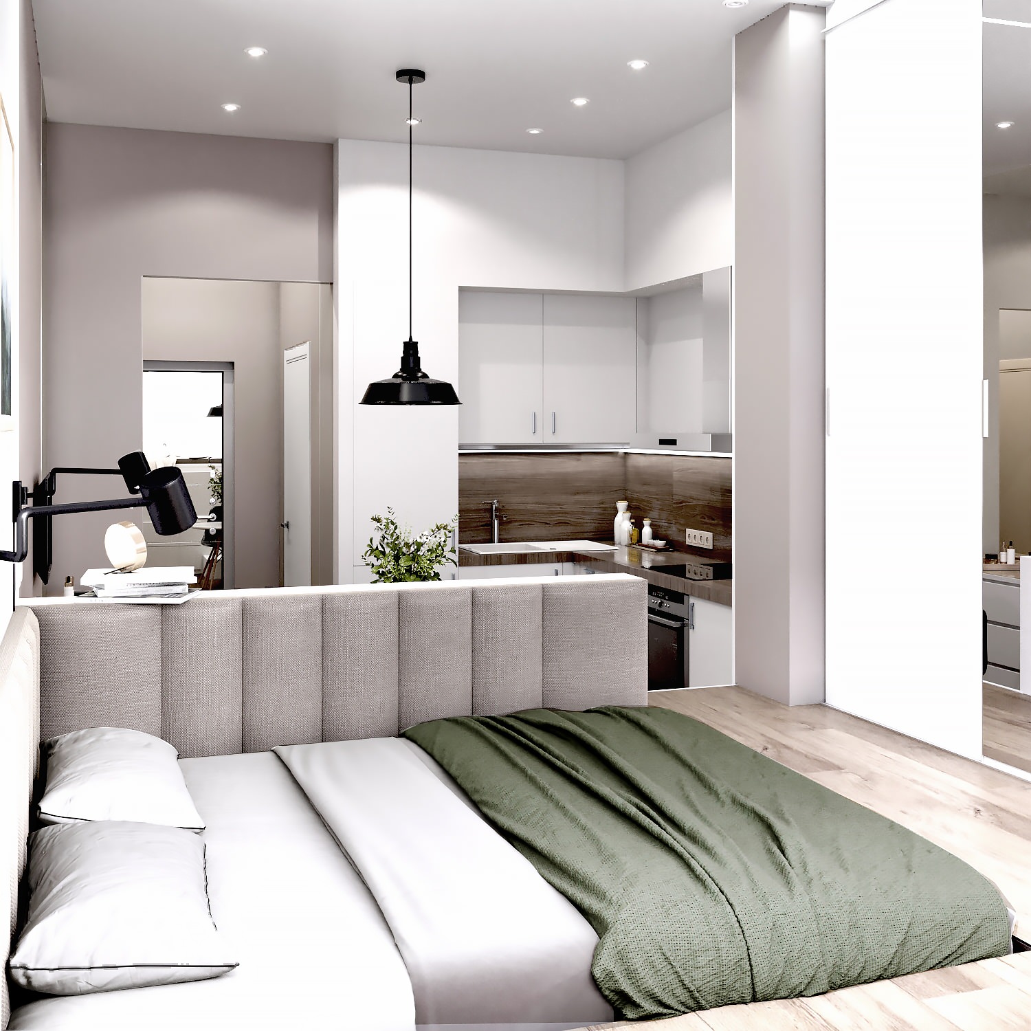 Квартира студия ЖК Высокий Берег