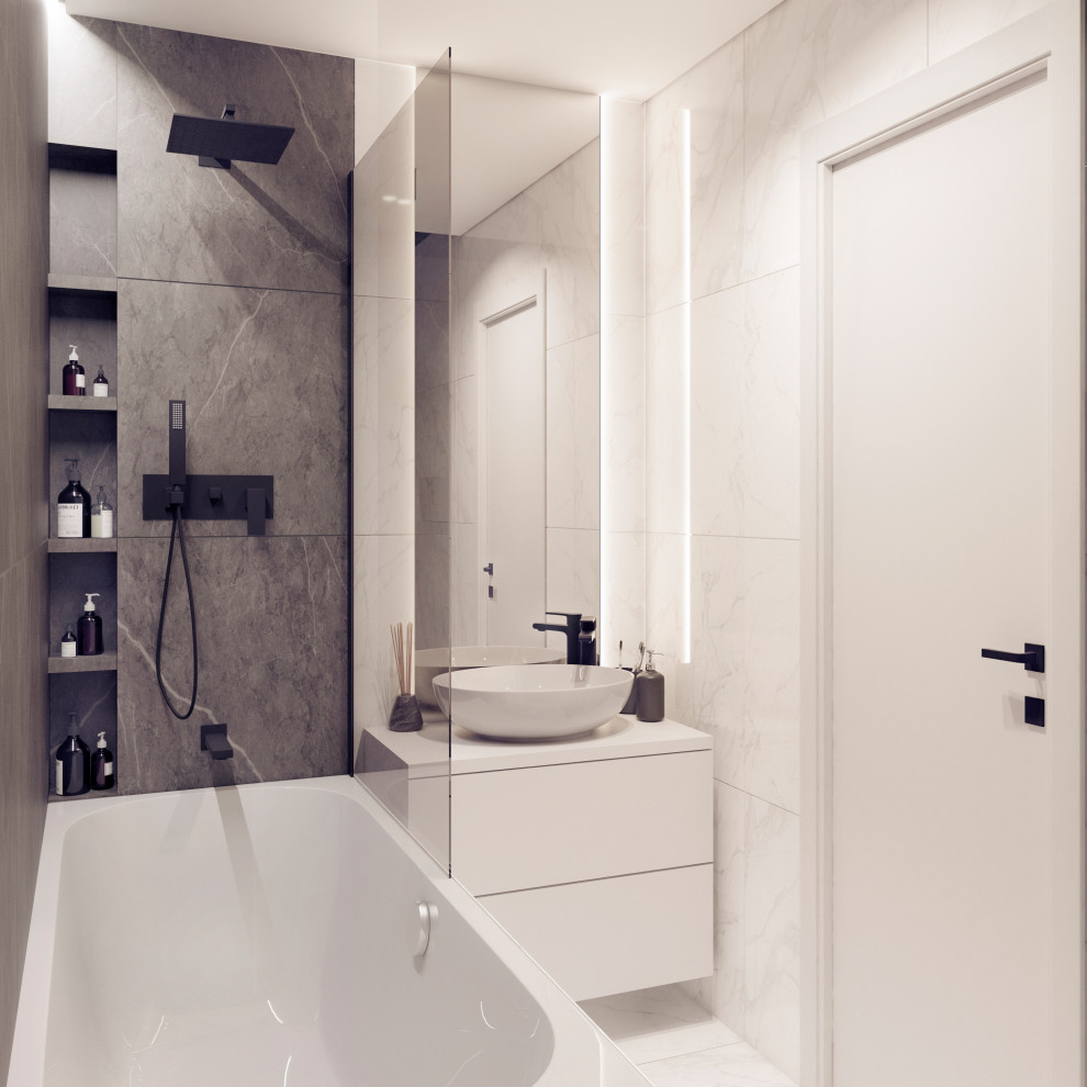 Дизайн двухкомнатной квартиры, 54 м2