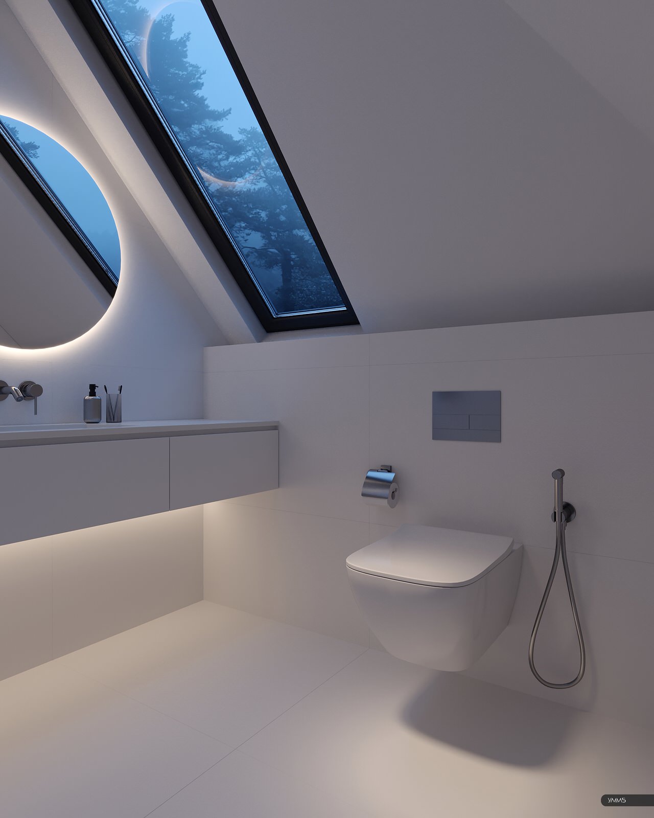 SVETLOGORSK V | Проект двухуровневой квартиры в Светлогорске 302 м2