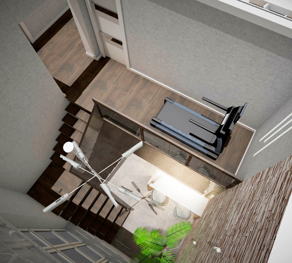 Дизайн-проект 2-х этажного коттеджа 160 кв.м