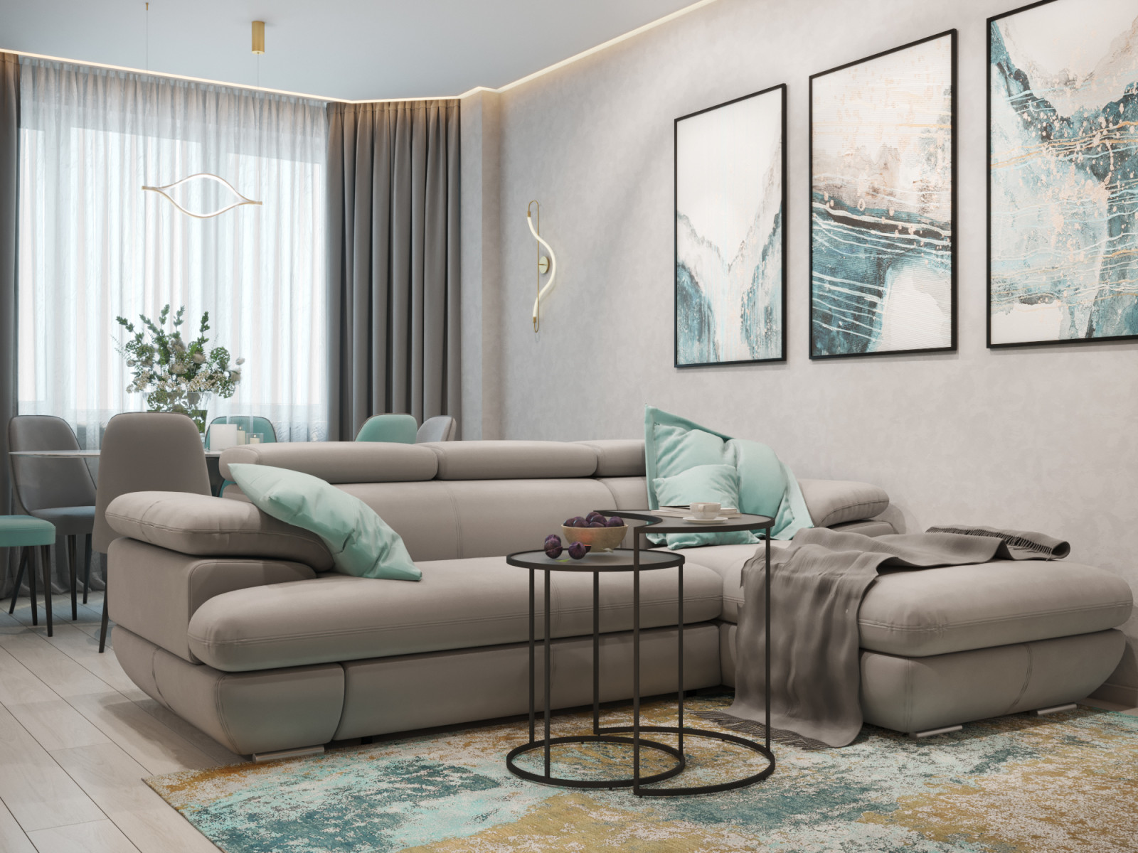 97 м2 на Алабяна