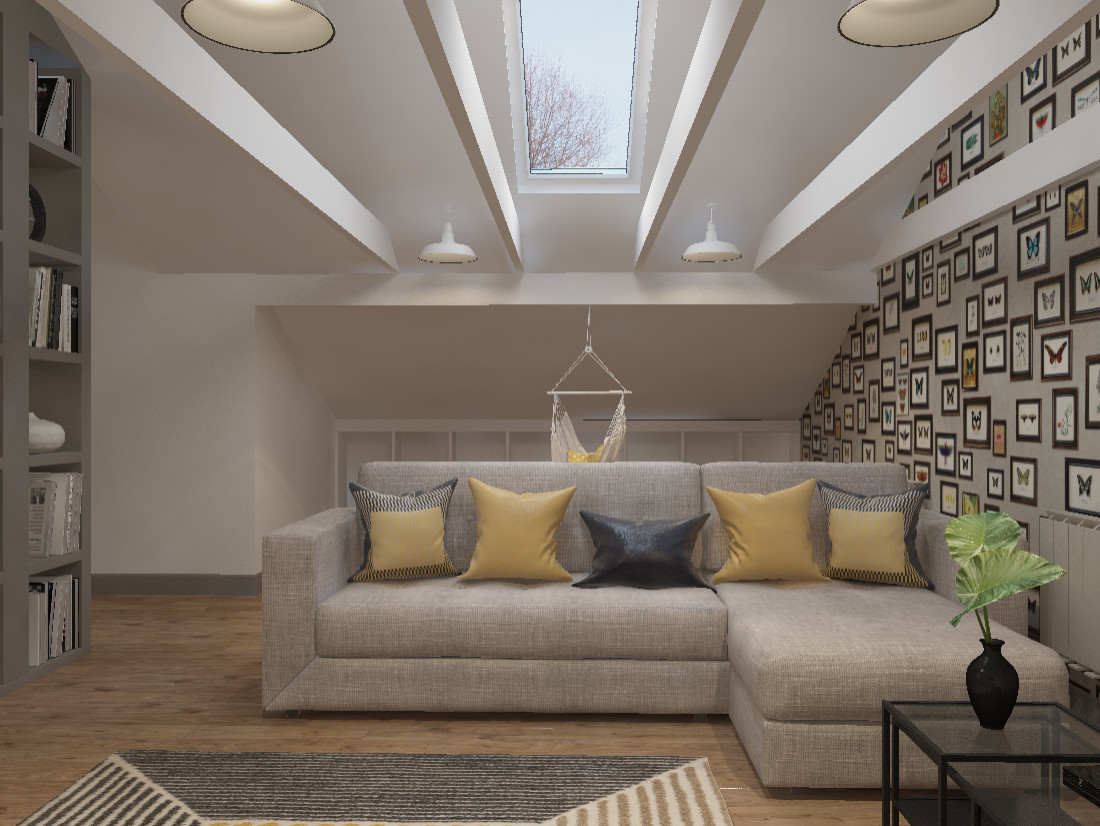 Дом в стиле лофт