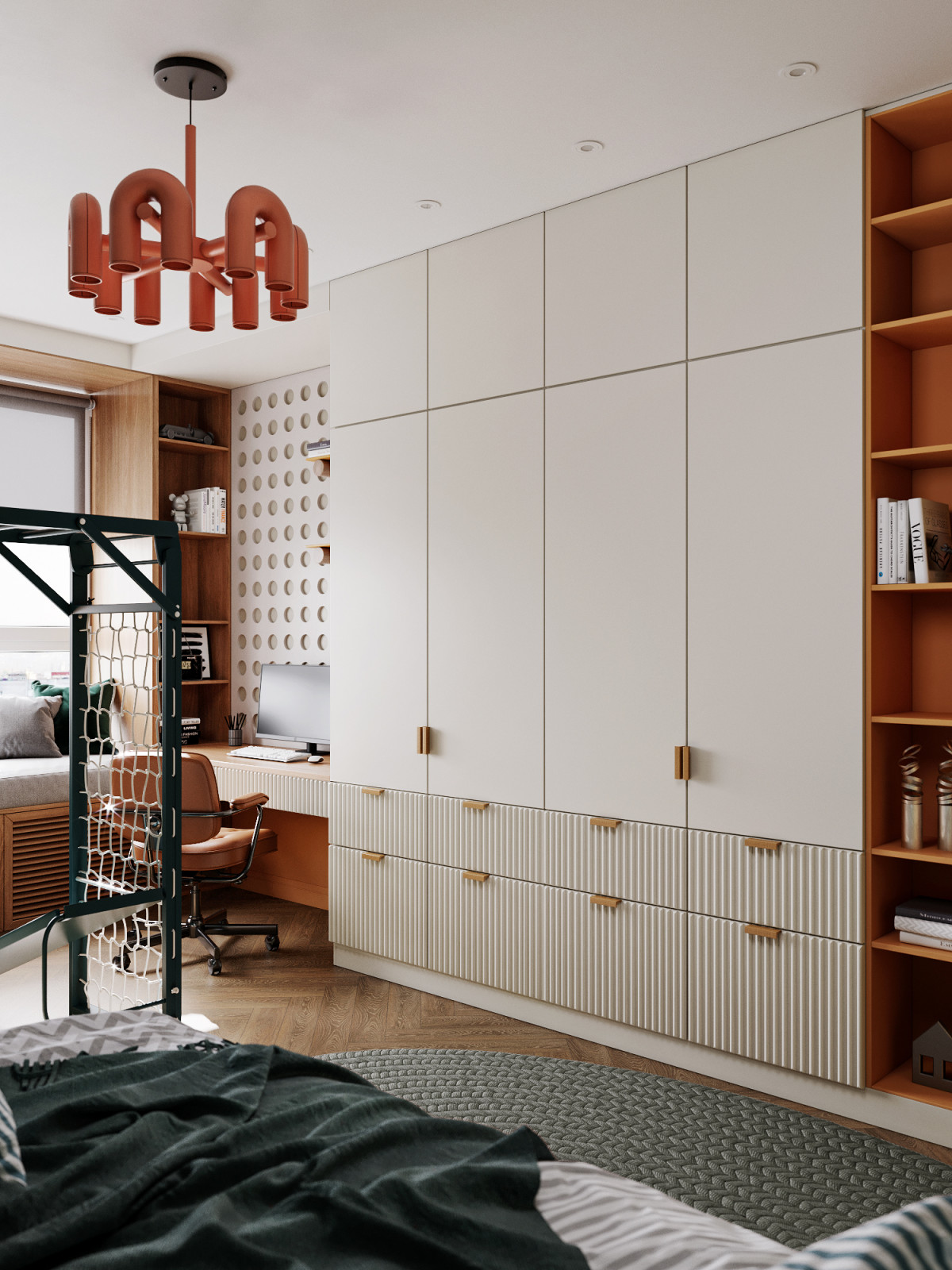 Детская с зоной для занятий спортом