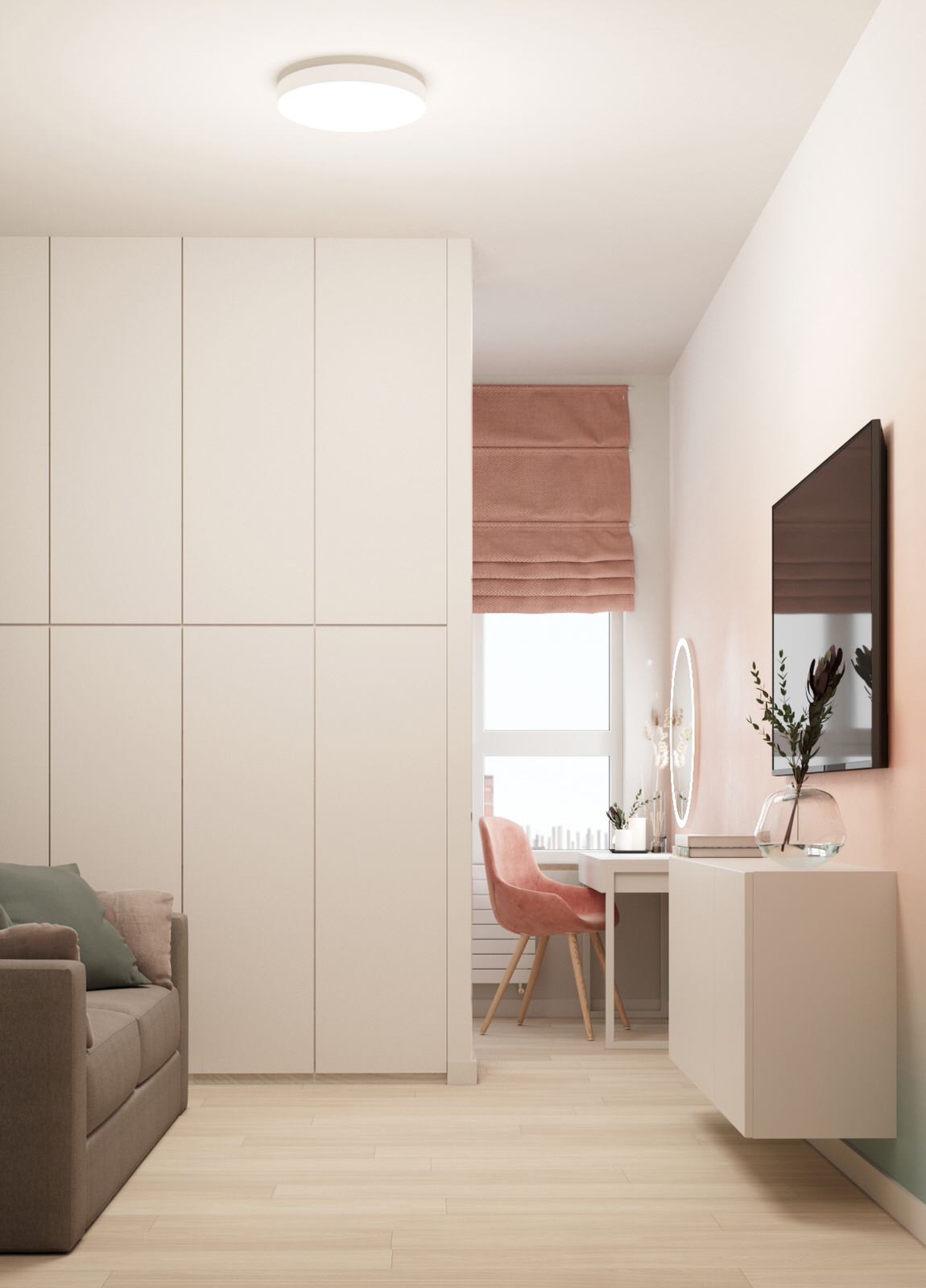 Дизайн-проект Жк Скандинавия 63,7 кв.м