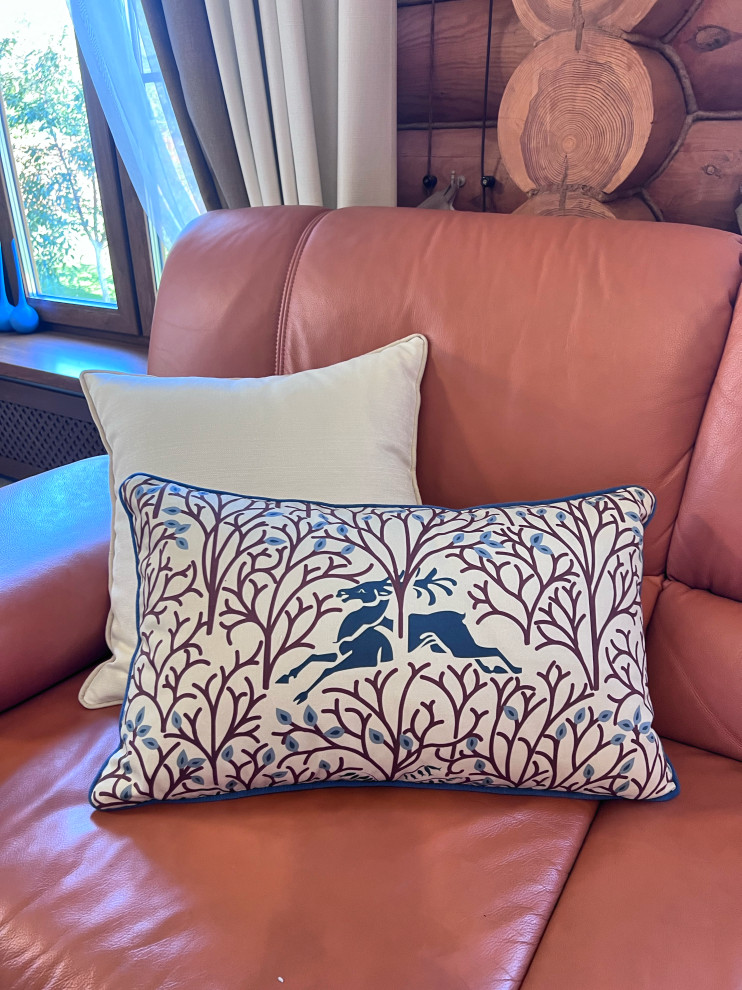 Дом из оцилидрованного бруса в Подмосковье