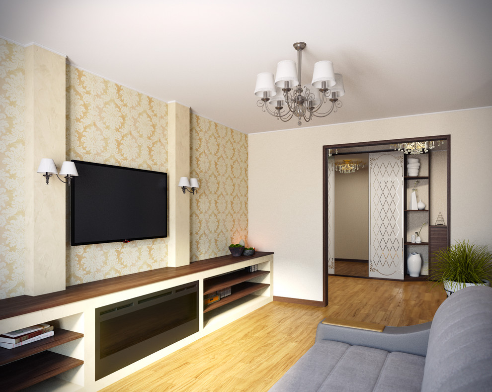 Проект 2 комнатной квартиры в квартале "Novin"