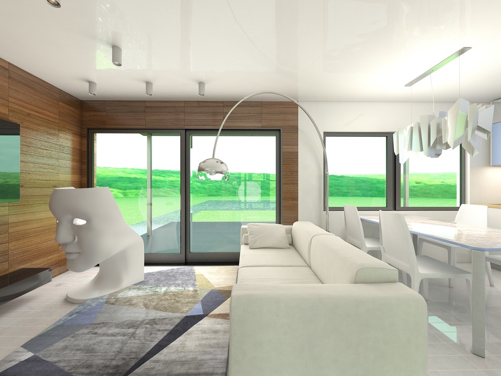 Дом "Куб" в стиле минимализм.