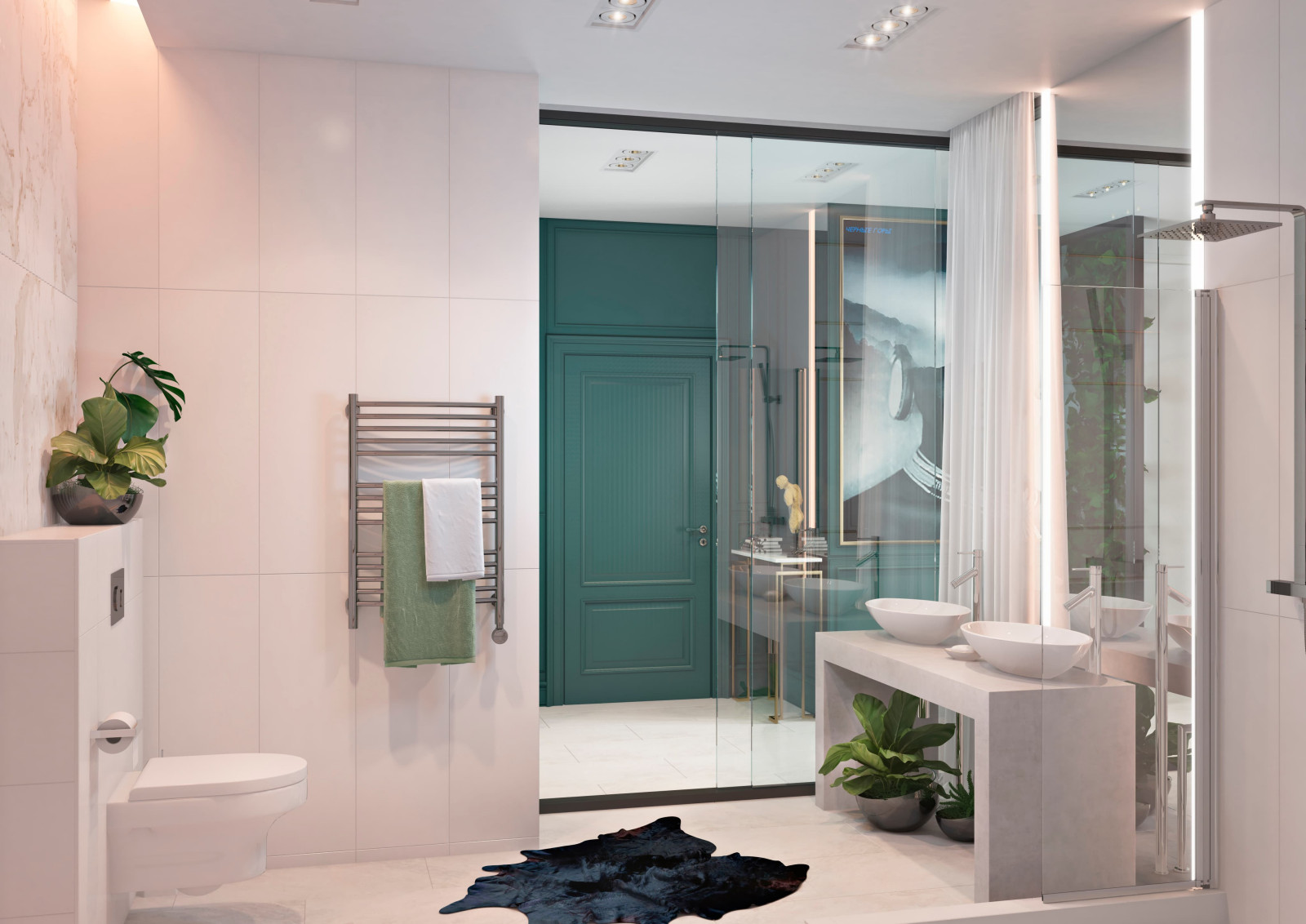 Дизайн и ремонт квартиры в ЖК «Донской Олимп» — Пересечение миров.