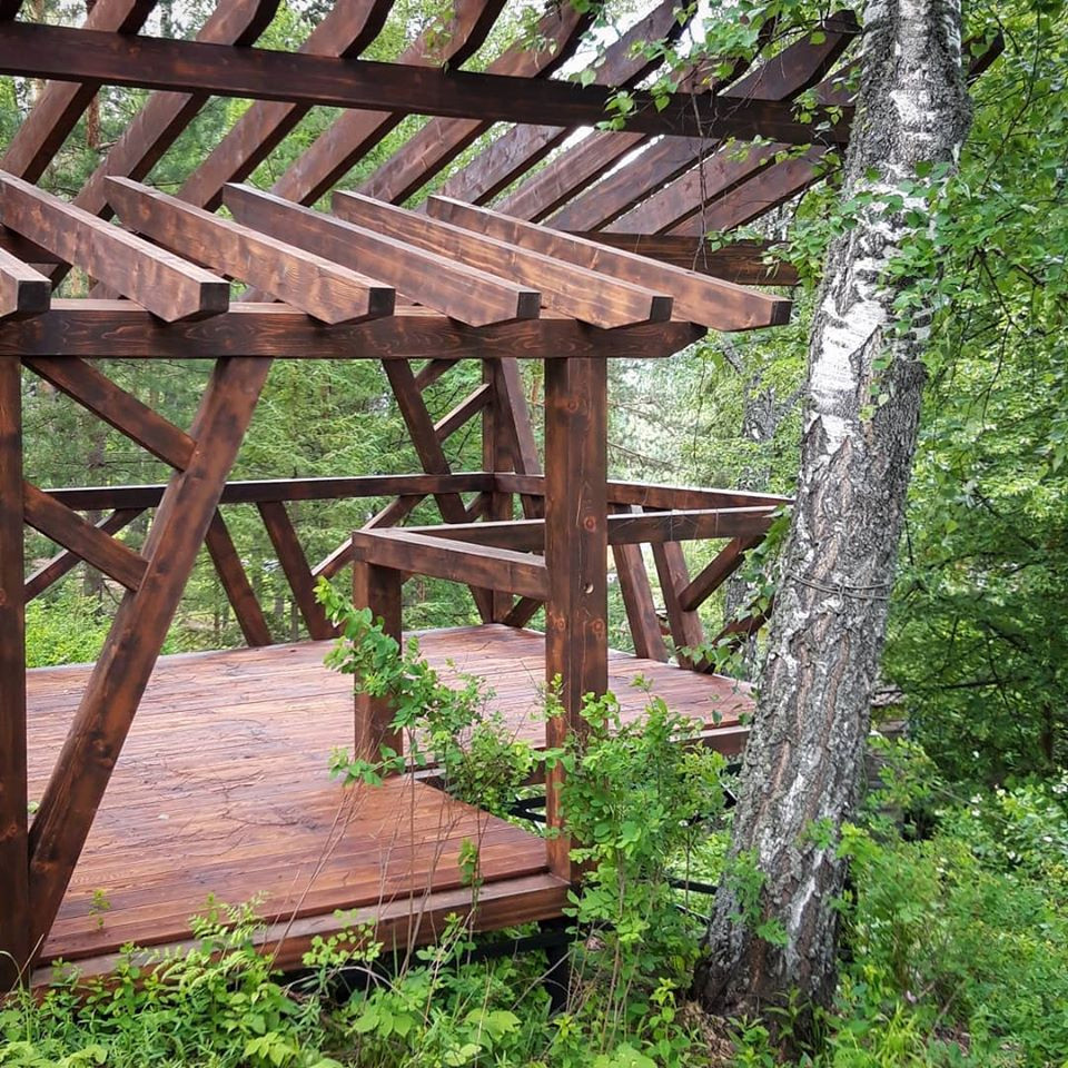 Эскиз беседки для Елены