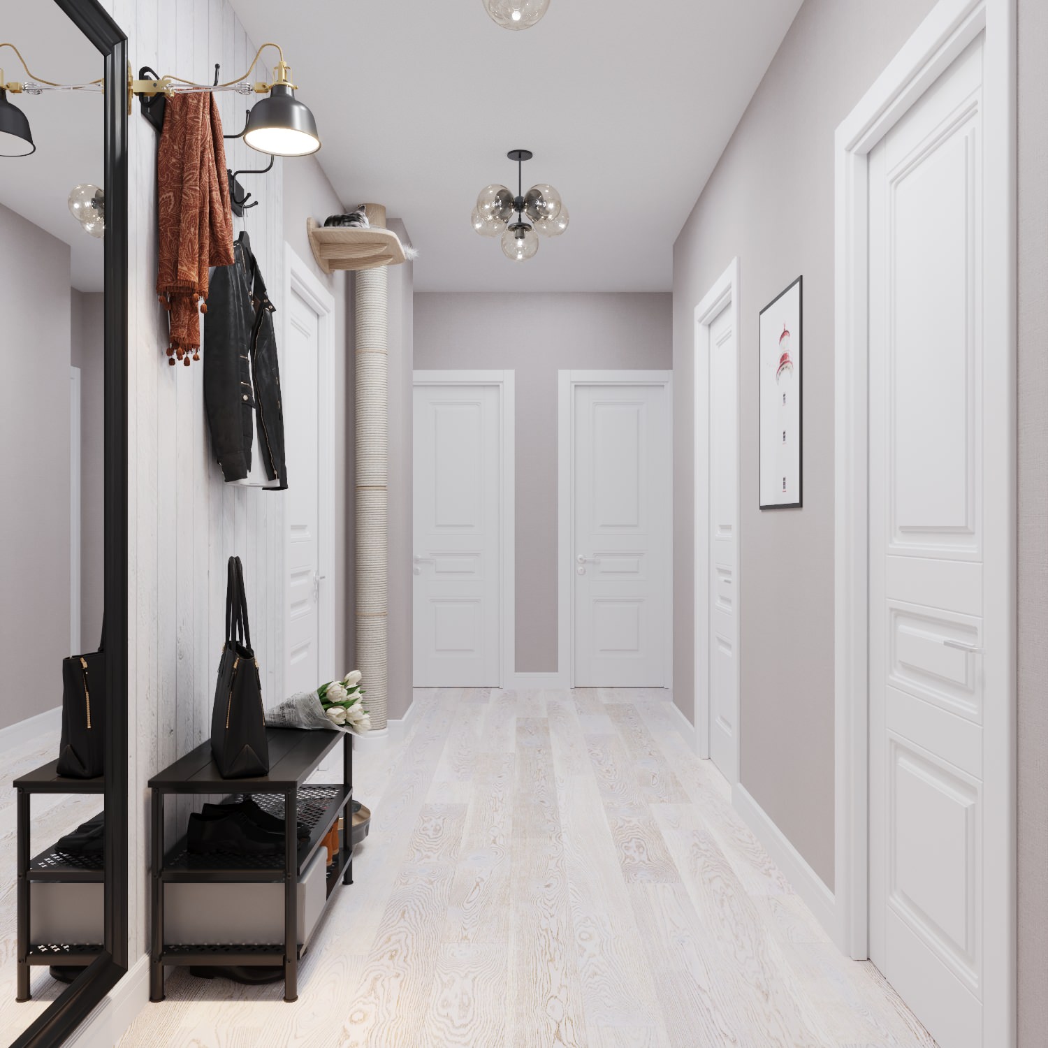 Проект двухкомнатной квартиры в Калининграде