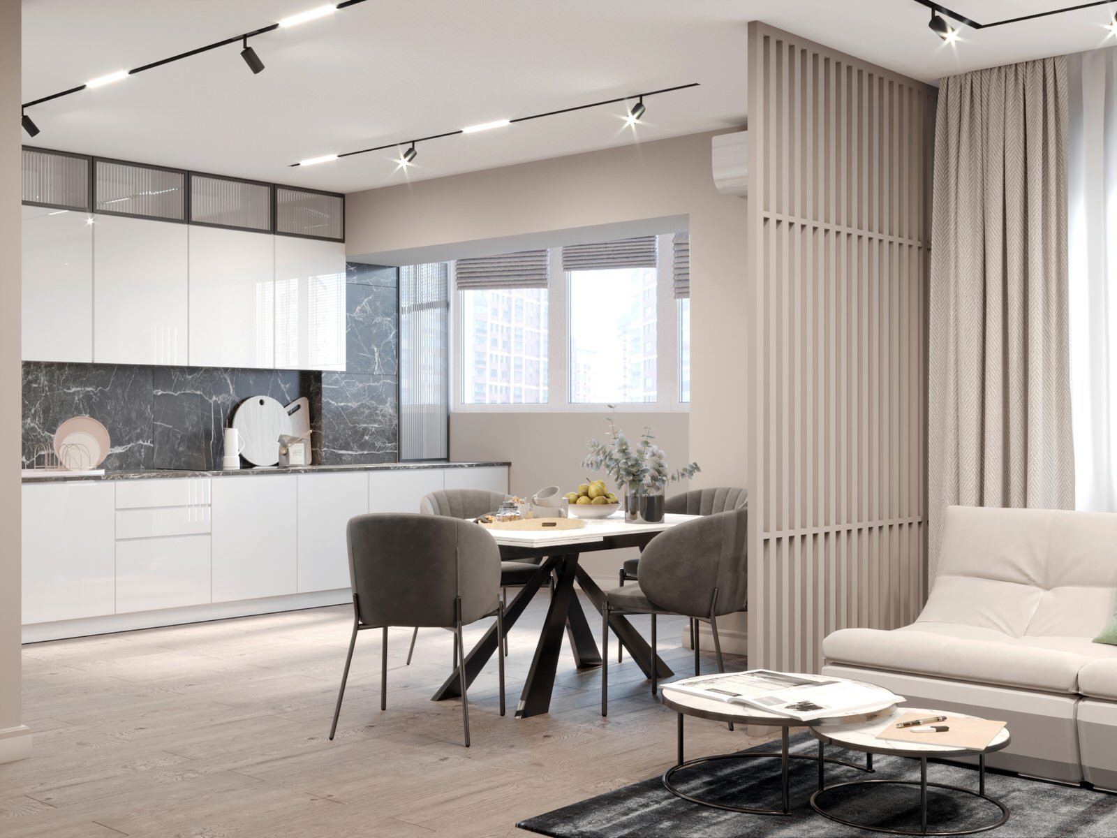 Кухня-гостиня, жк Спутник