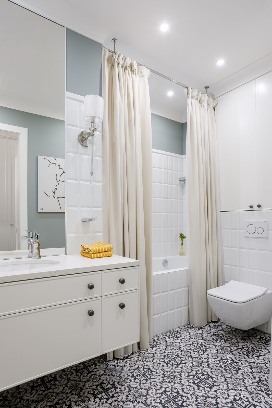 Обложка проекта: Легкость бытия: квартира 48 м² в центре Москвы