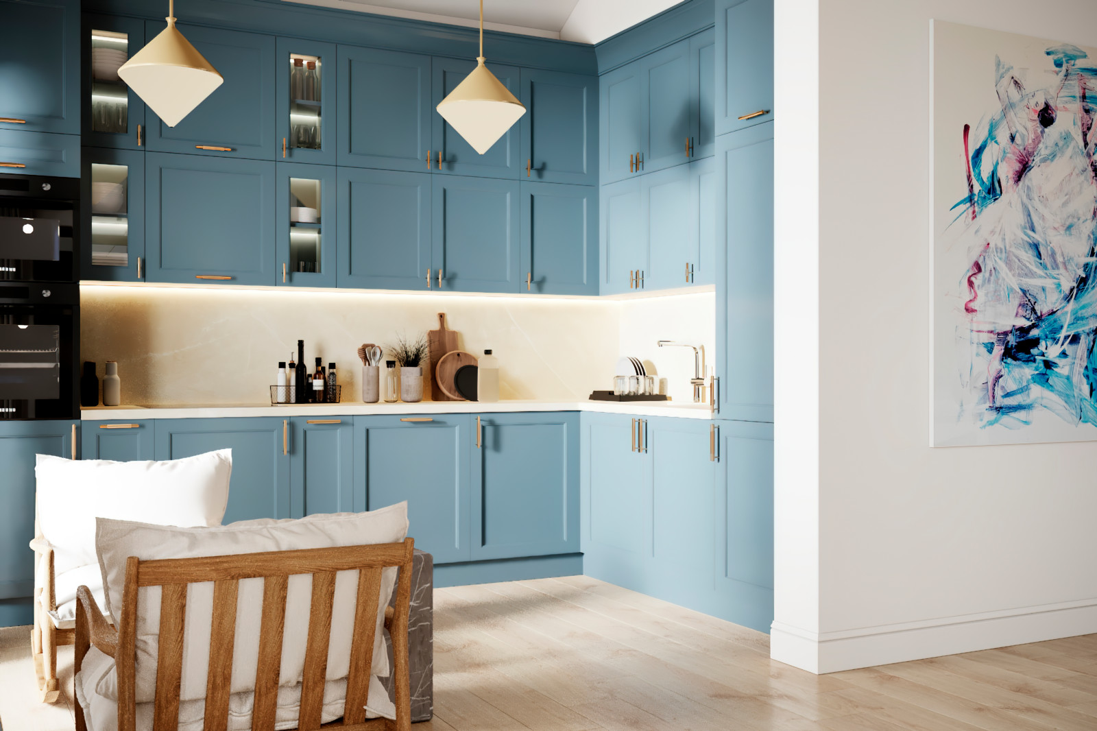 Загородный мужской уютный