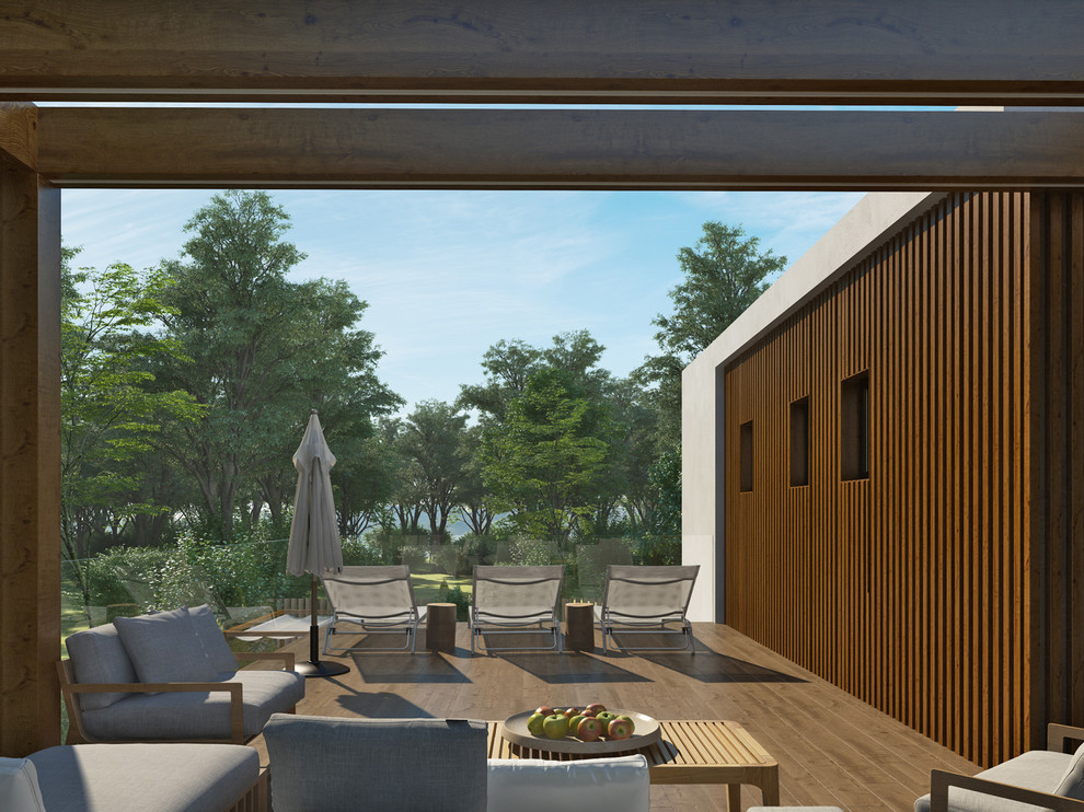 Современный загородный дом