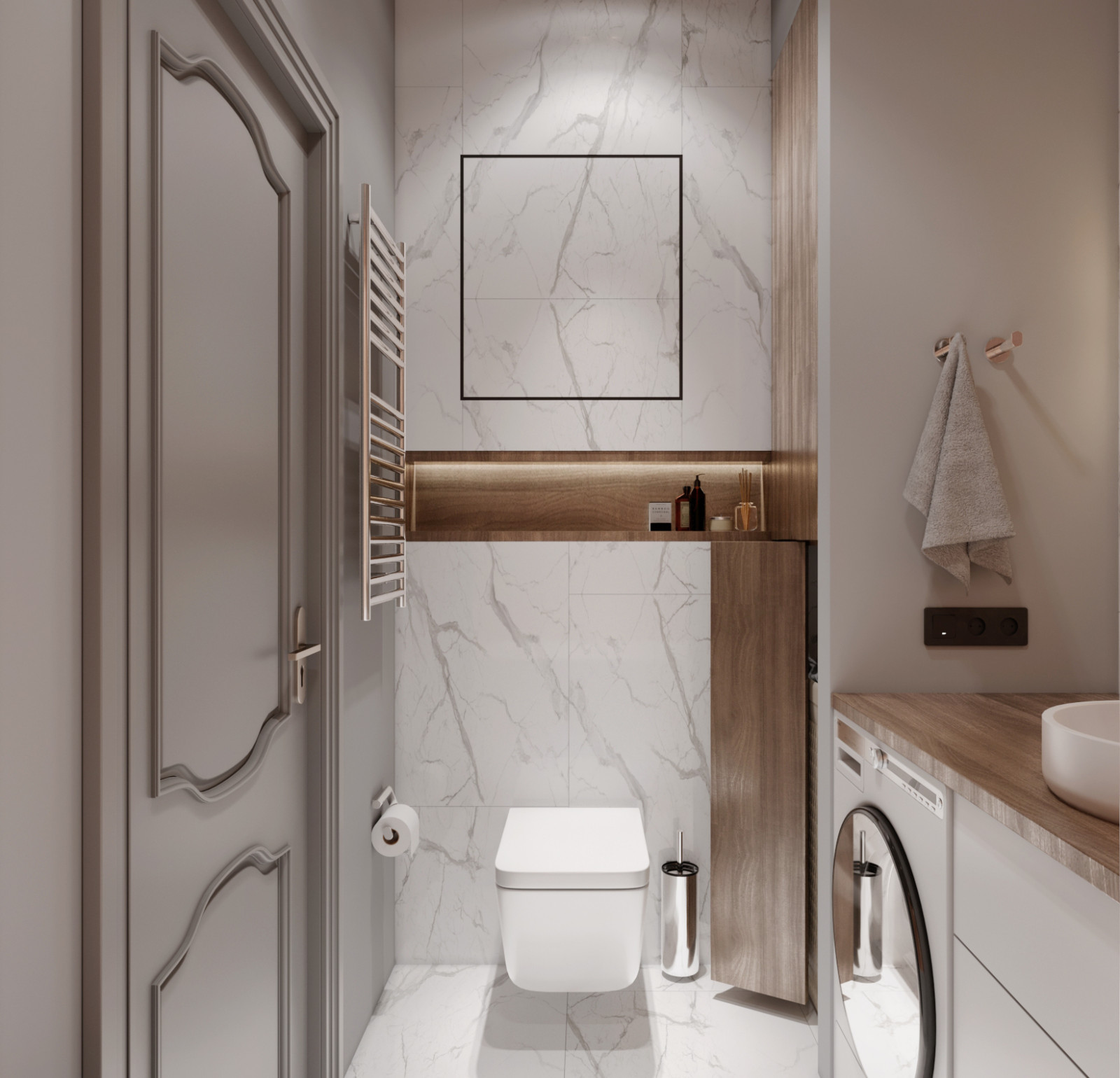 Трехкомнатная квартира в Москве, район Митино