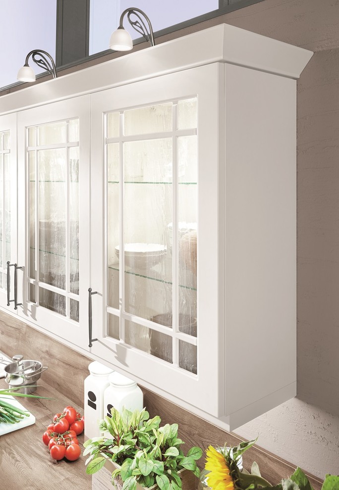 Кухня с фонариками