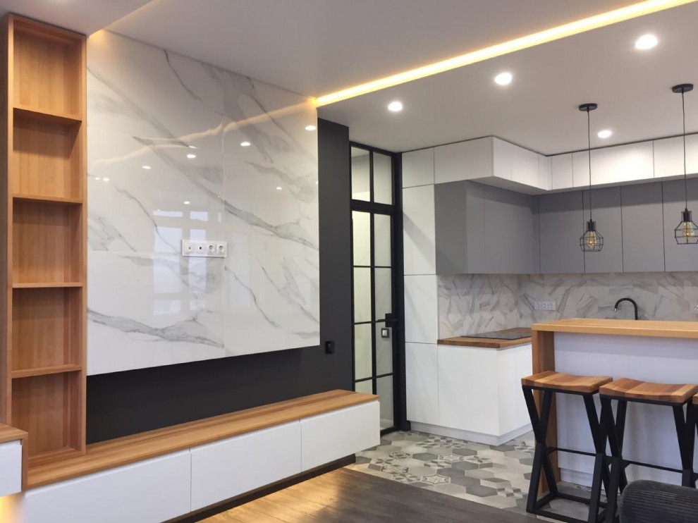 Partially loft.Реализация проекта