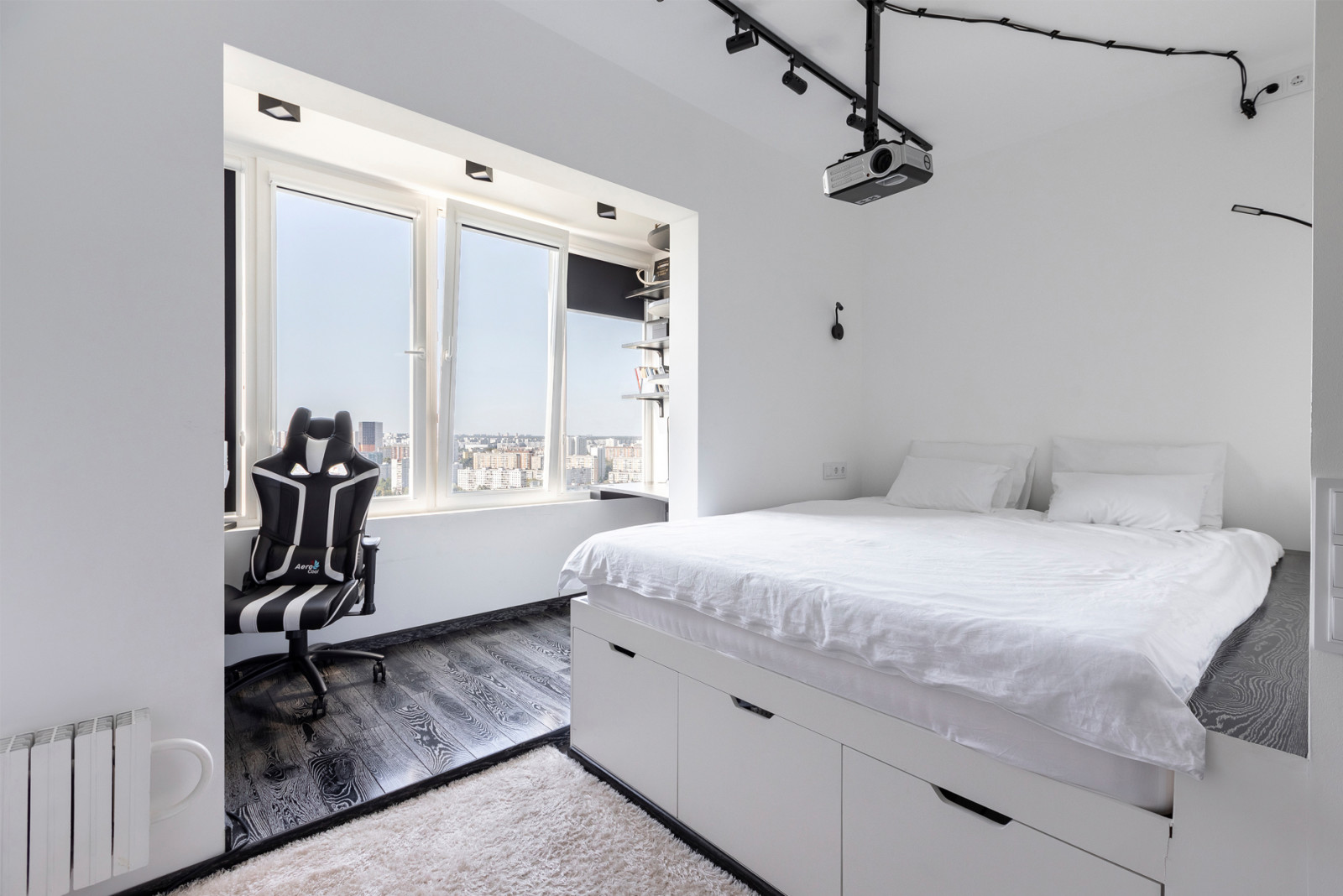 Студия для геолога в стиле минимализм