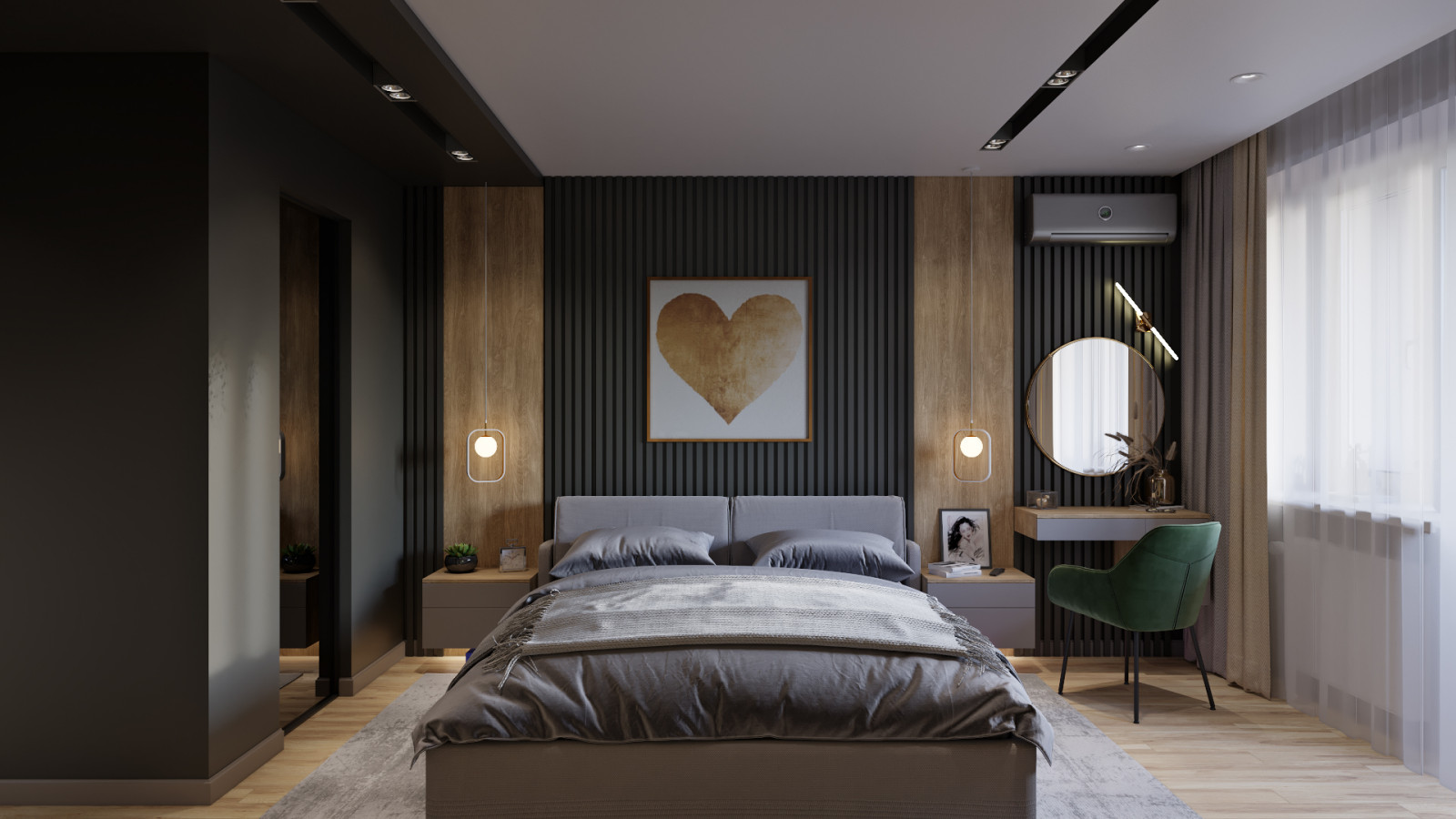 Дизайн трехкомнатной квартиры Днепр